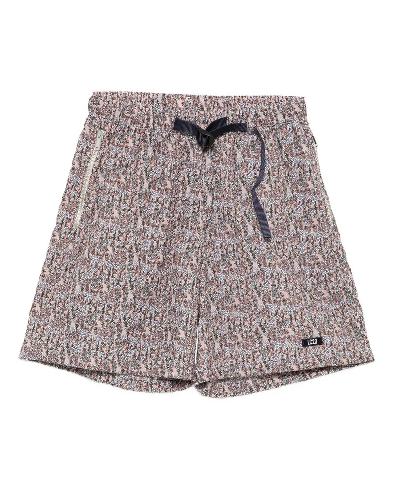 LC23 Limonta Flowers Shorts Mehrfarbig