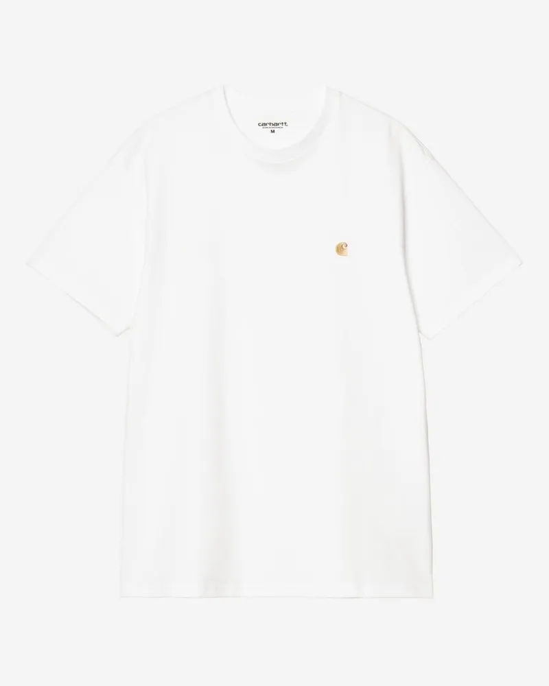 Carhartt WIP S Chase T-shirt Weiß