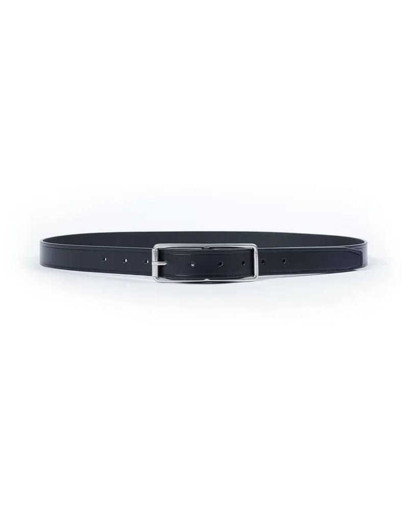 Ann Demeulemeester Randy 2,5 cm Belt Schwarz