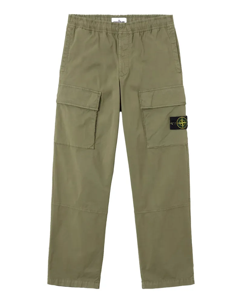 Stone Island Trousers Grün