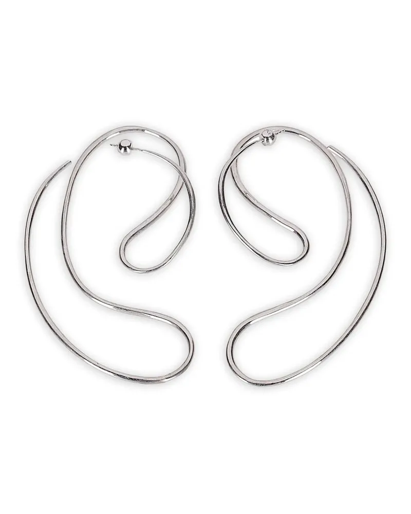 PANCONESI p Continua Earrings Large Grau