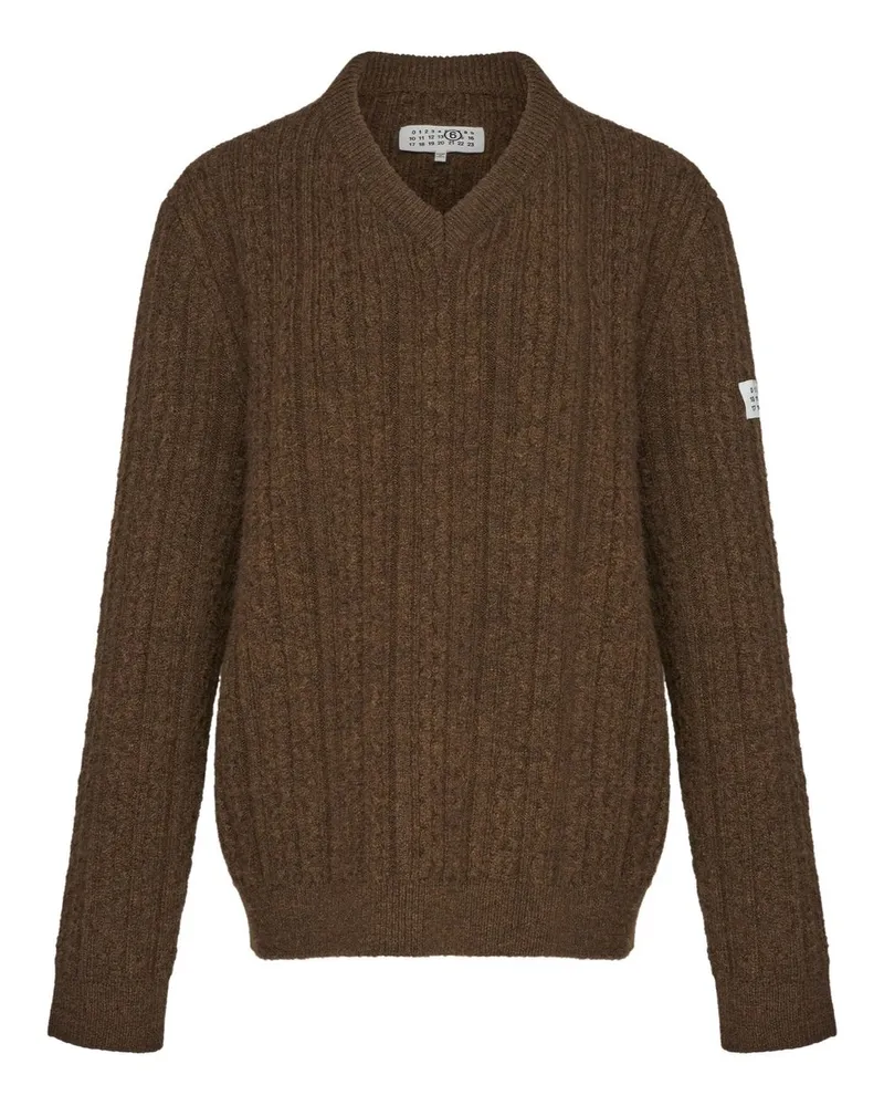 Maison Margiela V-neck Braun