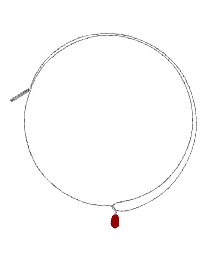 Dries van Noten 05170 Neckl.m252 602 Q.092 Neckl Rot