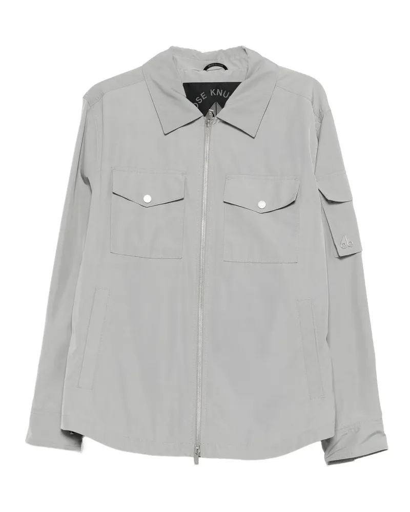 Moose Knuckles Charlesbourg Shirt Jacket Grau