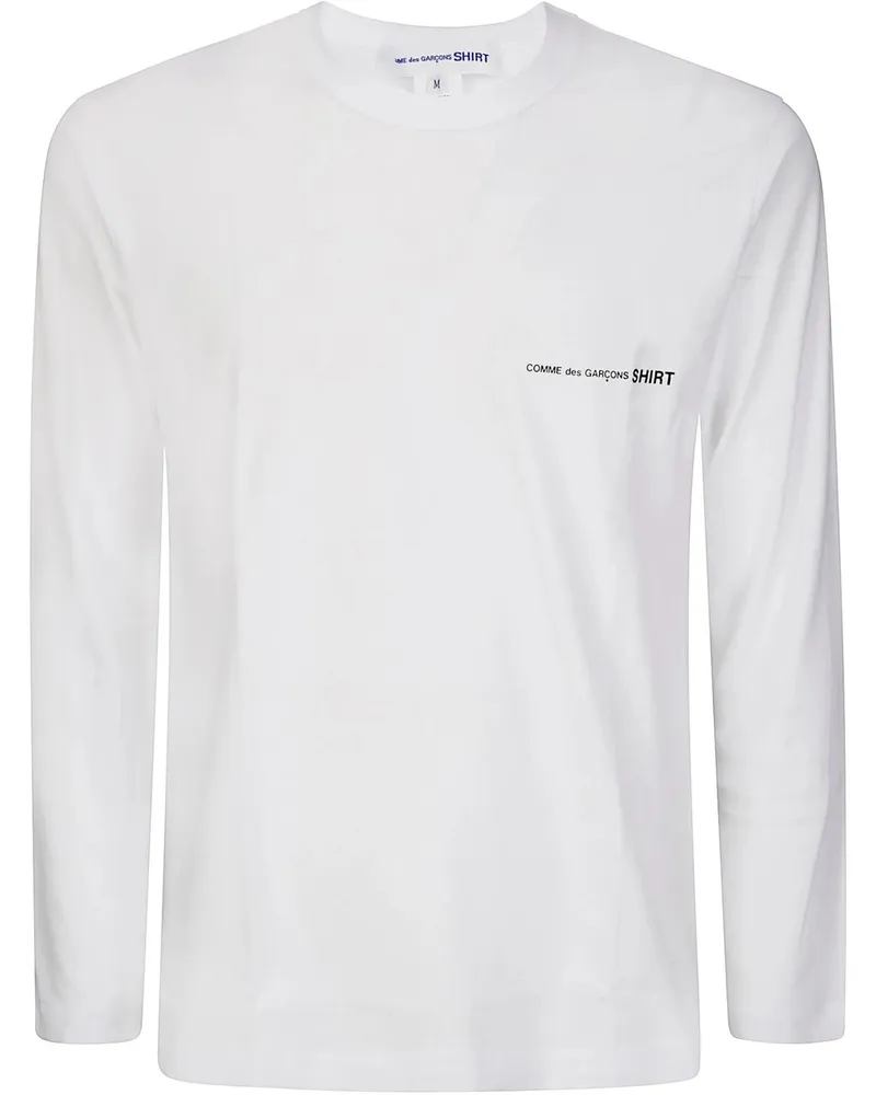 Comme des Garçons Mens Tshirt Knit Fot025s25 Weiß
