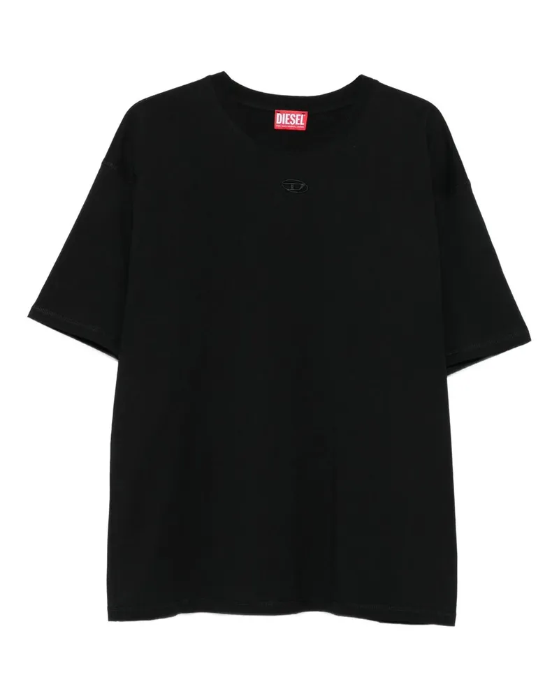 Diesel T-lucien-ihbi Maglietta Schwarz