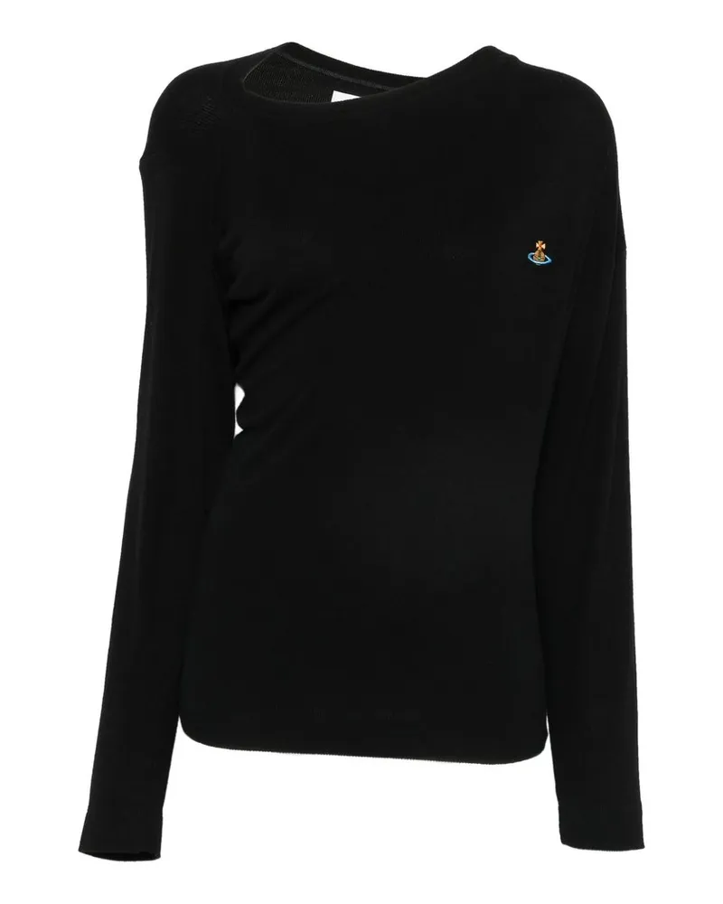 Vivienne Westwood ls Hebo Top Schwarz