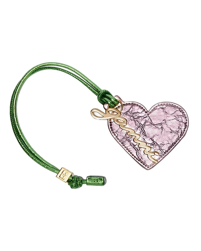 Ganni Bou Heart Mirror Crushed Bicolor Mehrfarbig