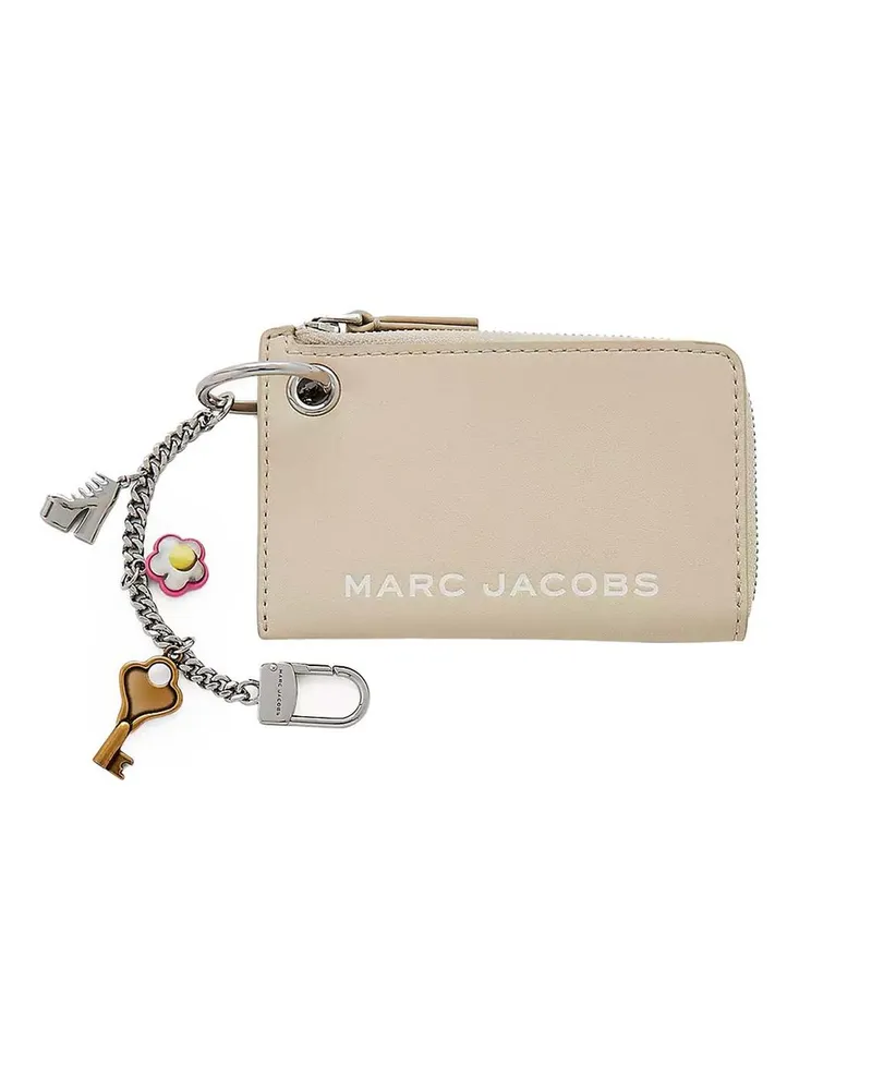 Marc Jacobs The Coin Purse Charm Beige