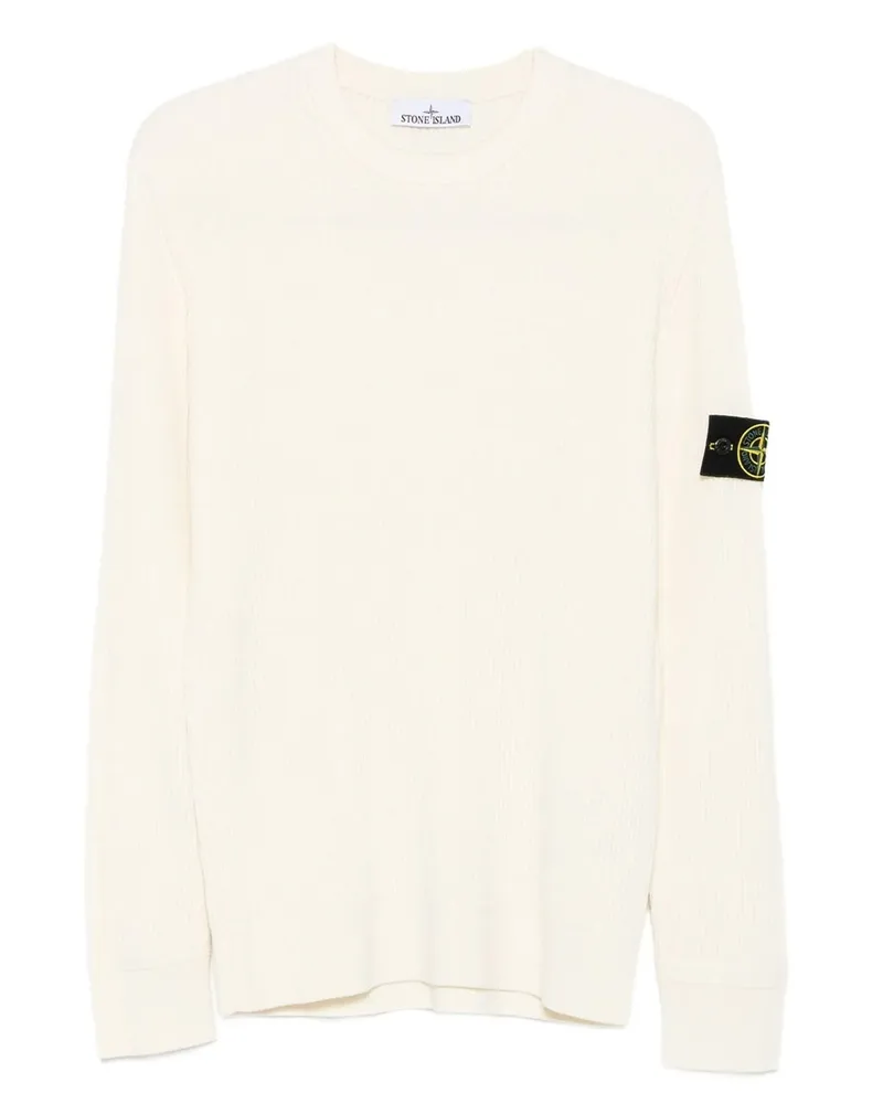 Stone Island Sweater Weiß