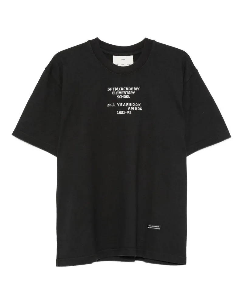 Song For The Mute Sftm / Academy`` Vintage Tee Schwarz