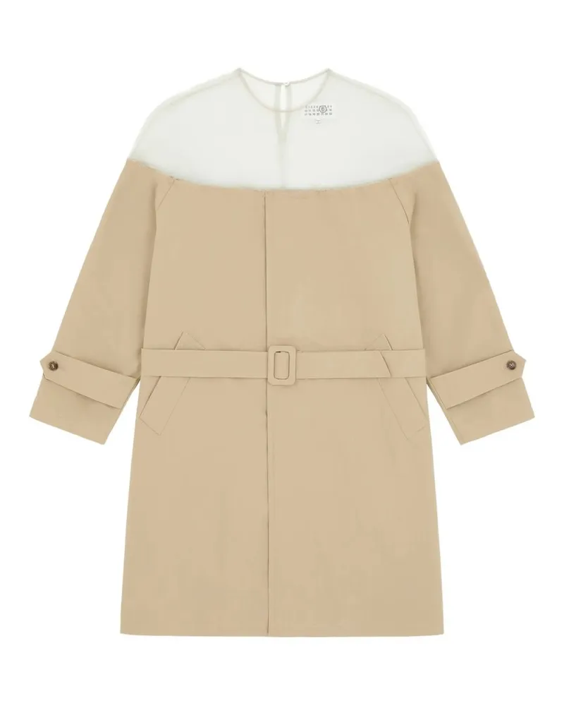 Maison Margiela Midi Dress Beige