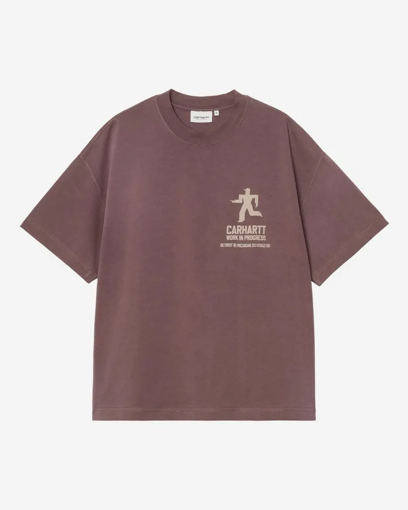 Carhartt WIP S/s Distance T-shirt Braun