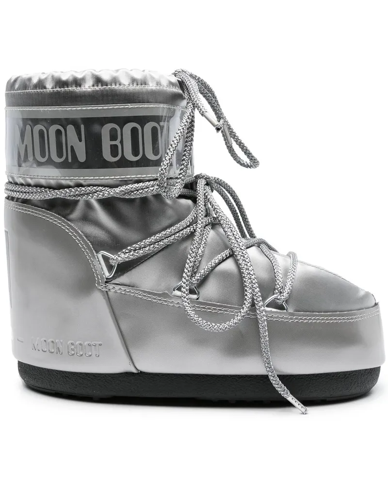 Moon Boot mb Icon Low Glance Silber