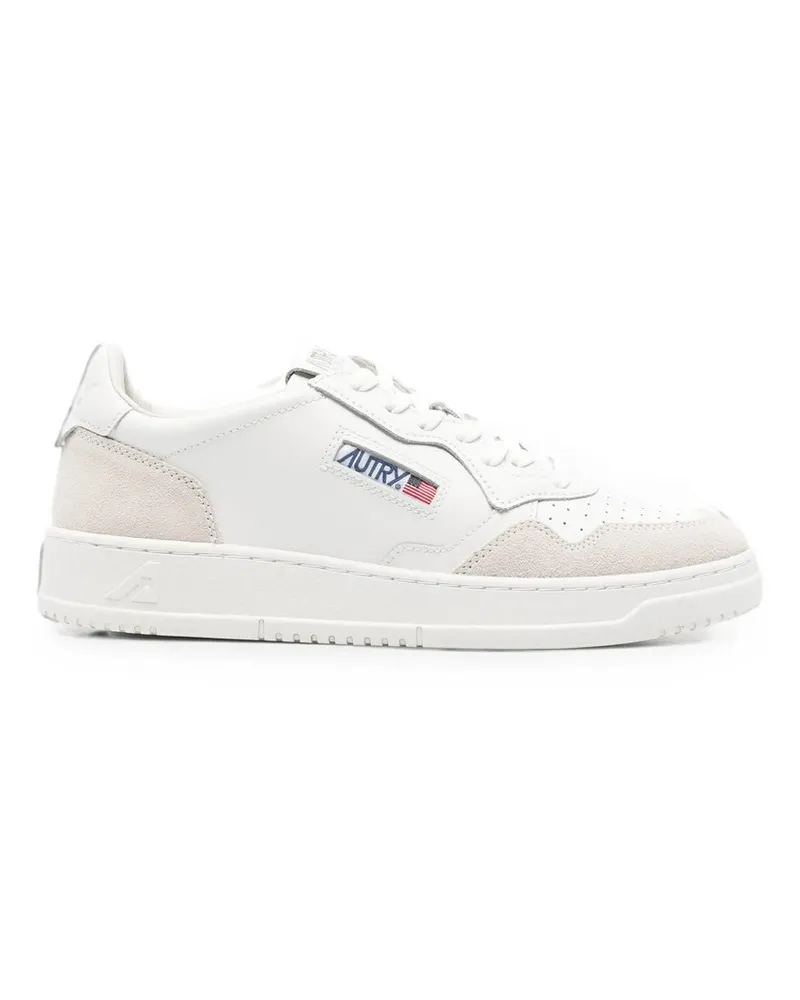 AUTRY Medalist Low Man Leat/suede Weiß