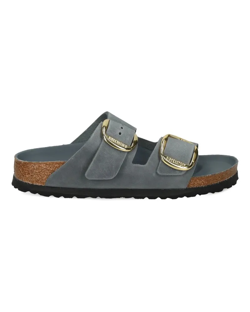 Birkenstock Arizona Big Buckle Hex Basalt Gray, Oiled Leather Grau