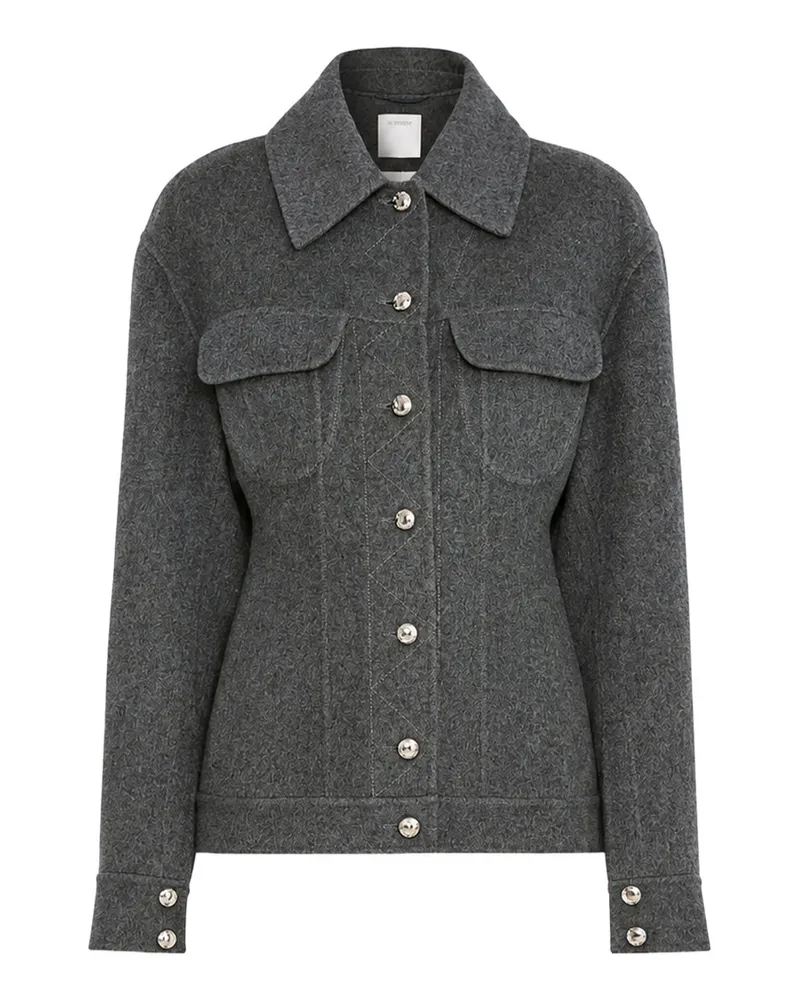 SPORTMAX Giacca in Pura Lana Spxcalcio Schwarz