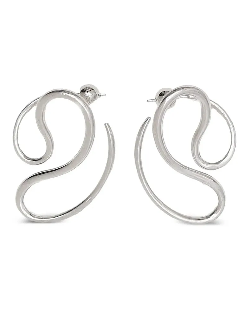 PANCONESI p Continua Earrings Silber