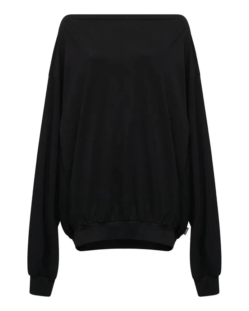 Maison Margiela Long-sleeved Top Schwarz