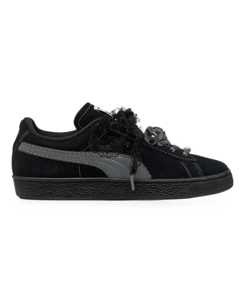 Puma Suede Bloom Wns Schwarz