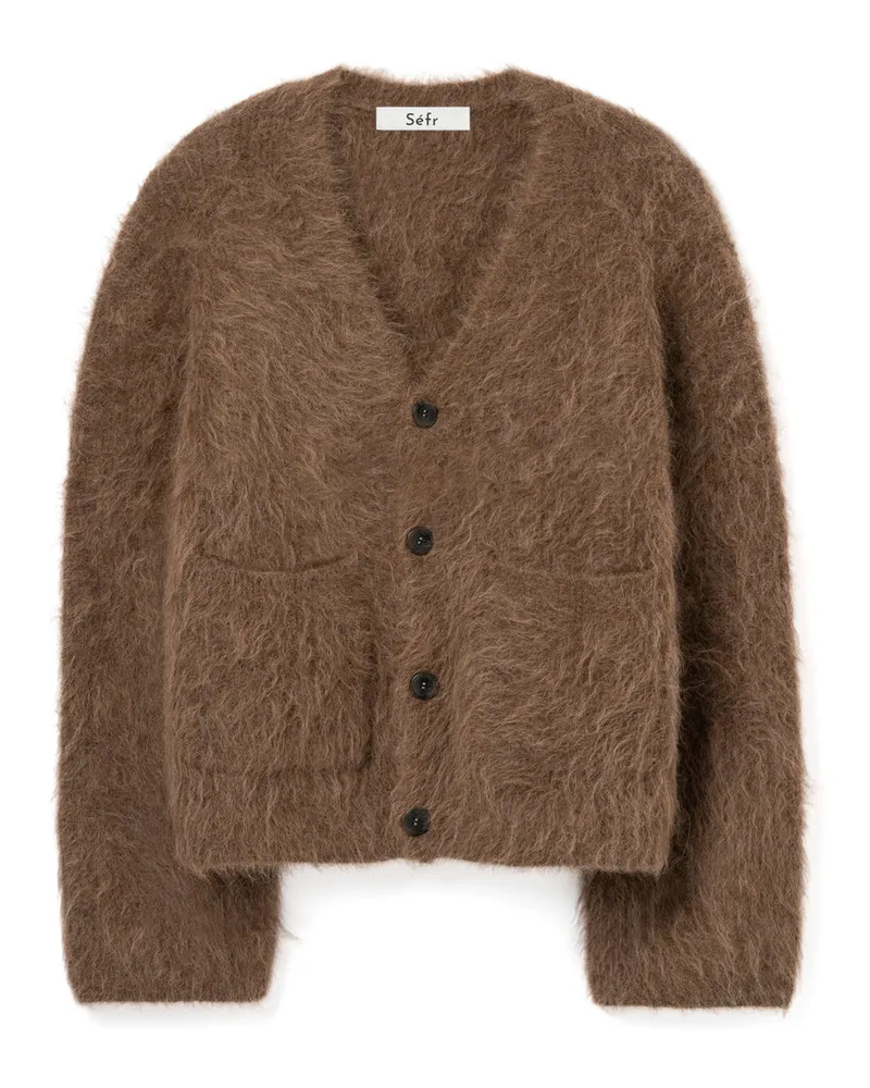 Séfr Lee Cardigan Taupe Beige