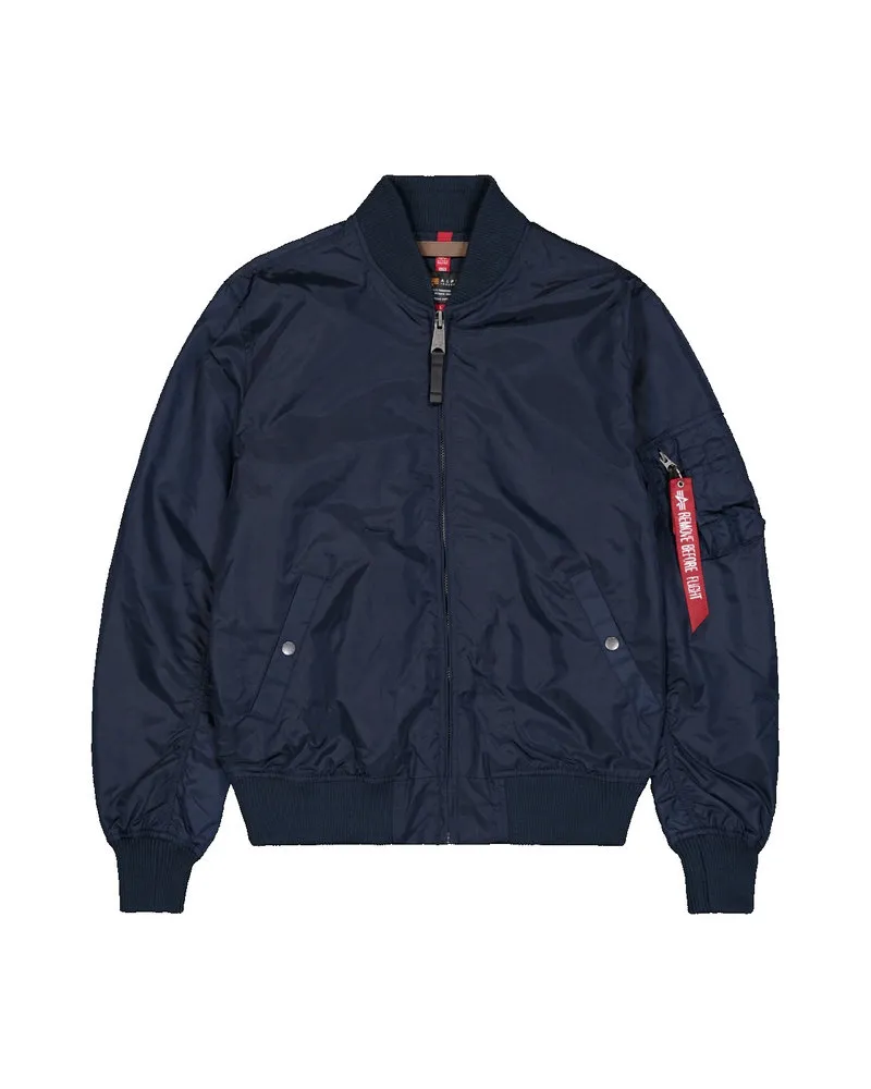 Alpha Industries Ma-1 tt Blau