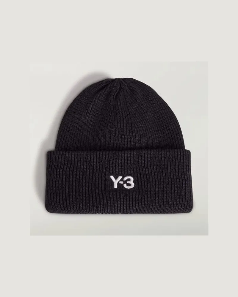 Y-3 cl Beanie Schwarz