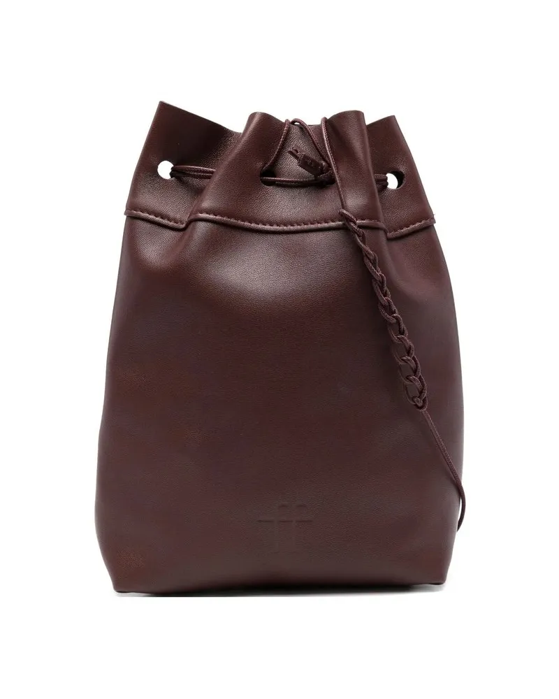 forte_forte Secchiello Piatto Piccolo Pelle Braun