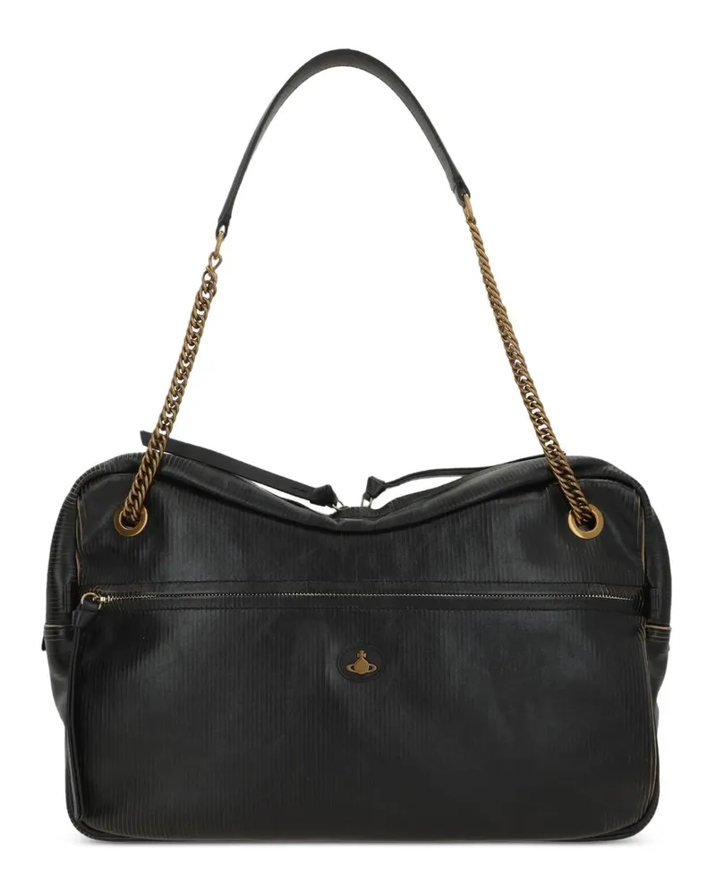 Vivienne Westwood Large Shoulder Bag Schwarz