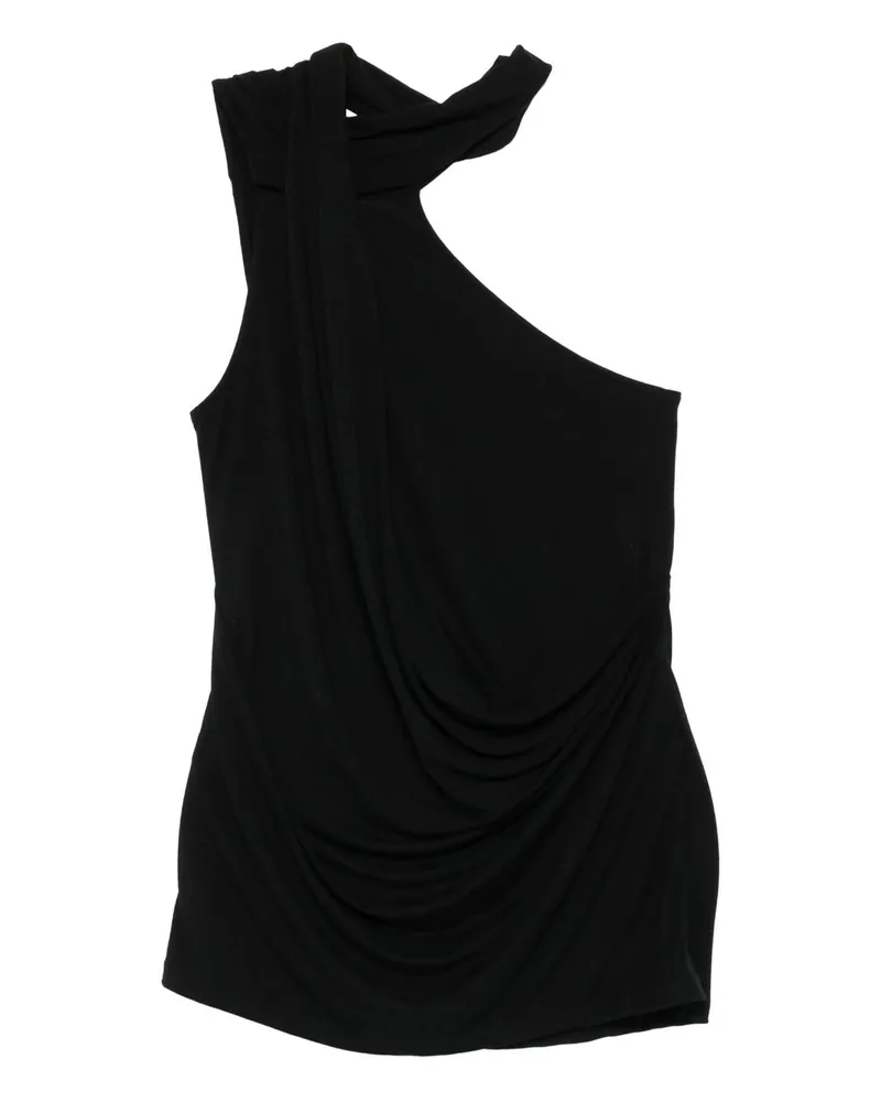 Entire Studios Sleeveless Dalters Top Soot Schwarz