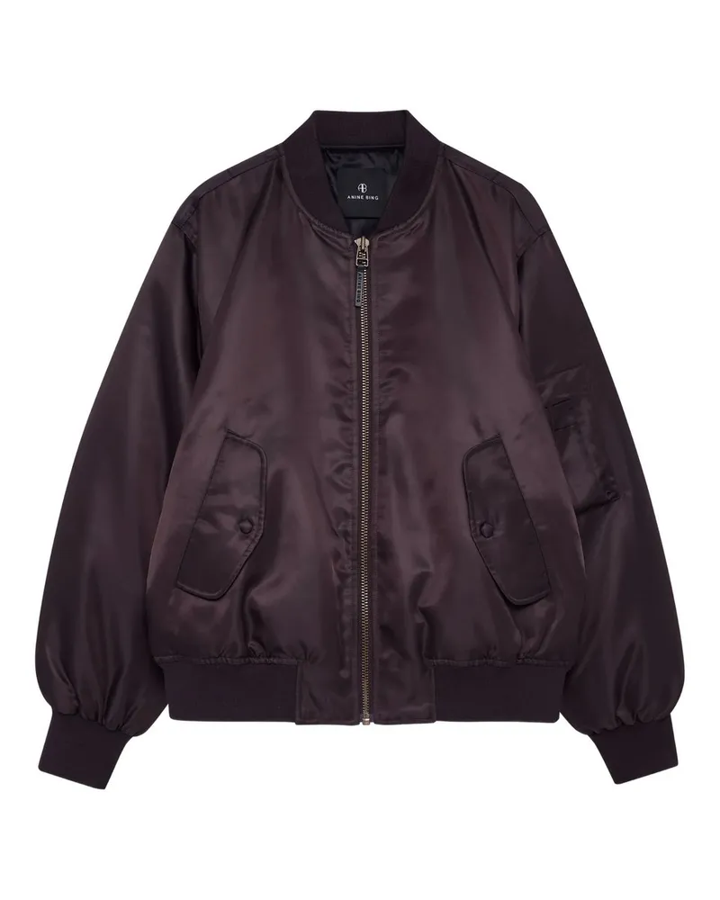 Anine Bing Leon Bomber - Deep Brown Braun