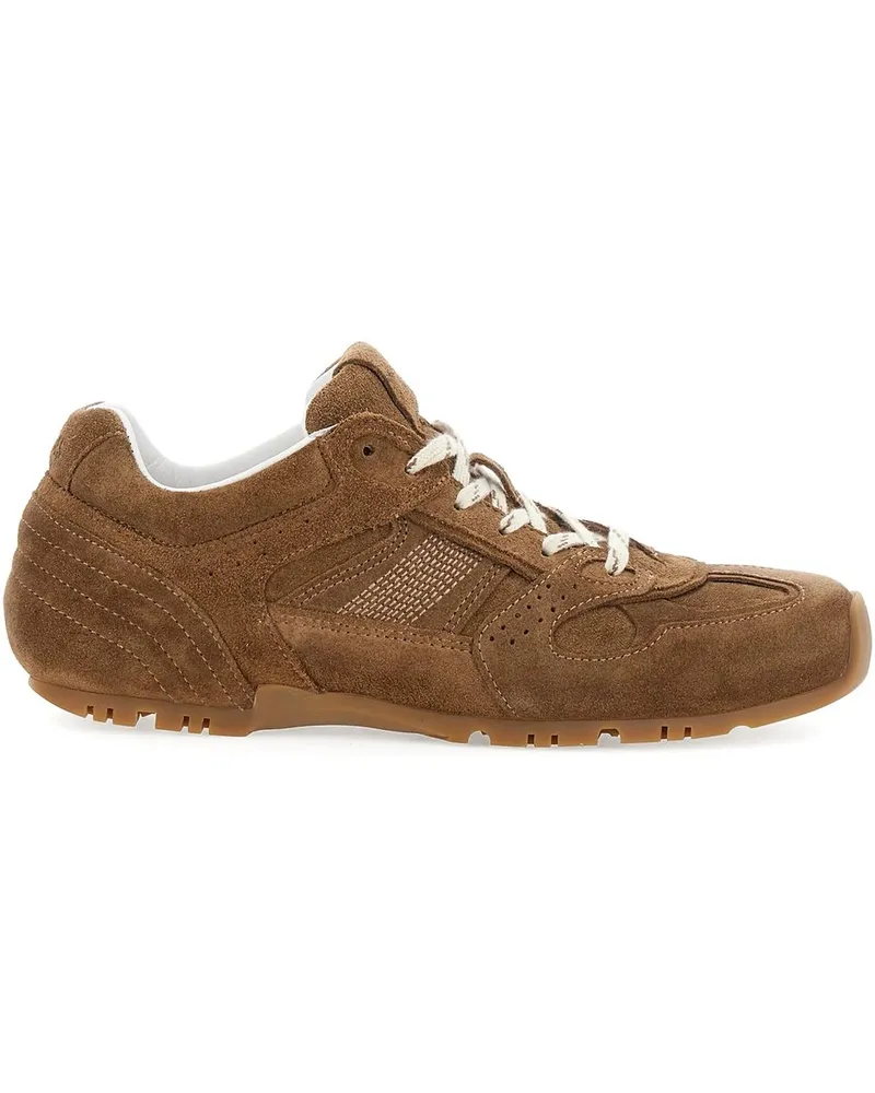 Alohas Tb.56 Suede Brown Leather Sneakers Braun