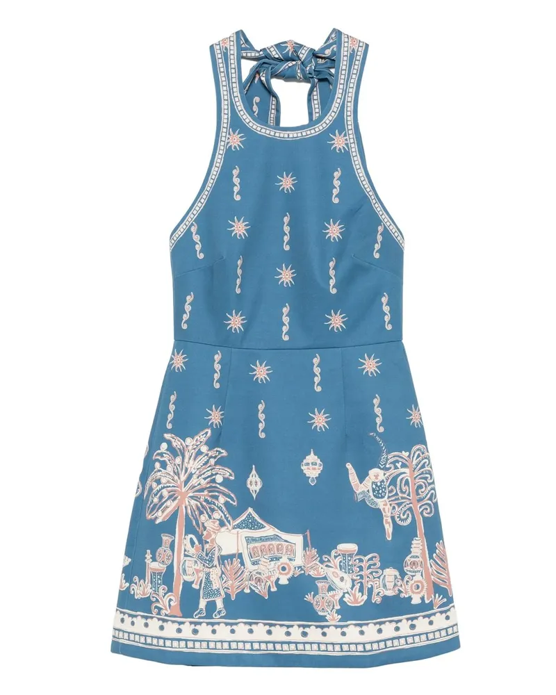 ALEMAIS Acacia Mini Dress Blau