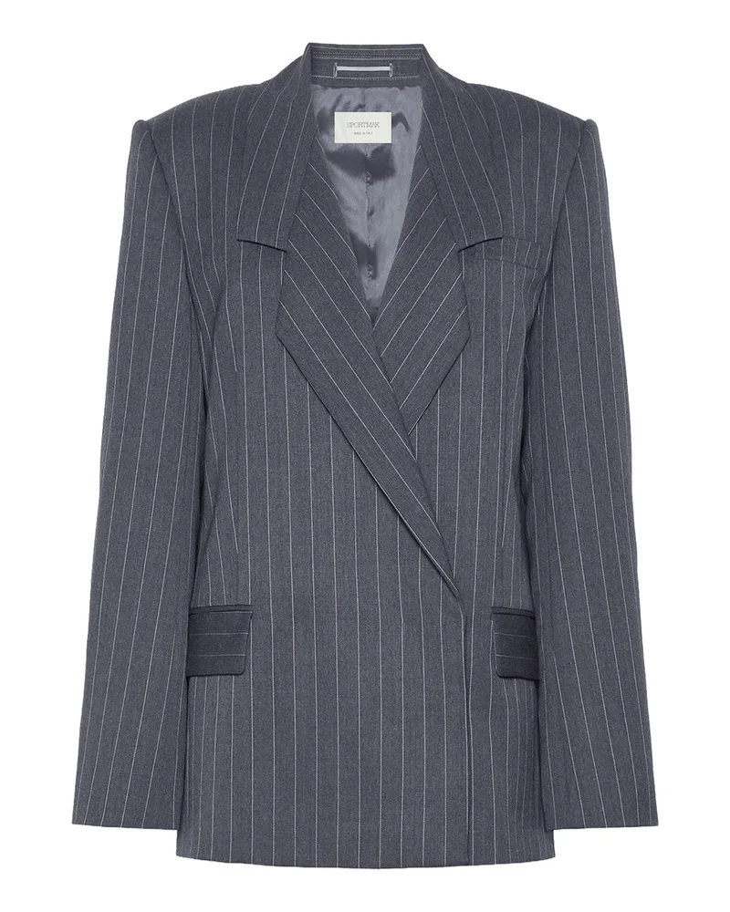 SPORTMAX Blazer Sartoriale Spslepre Grau