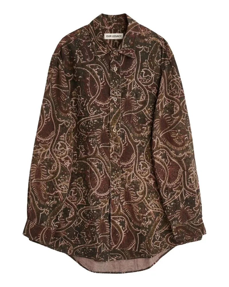 Our Legacy Vast Shirt Braun