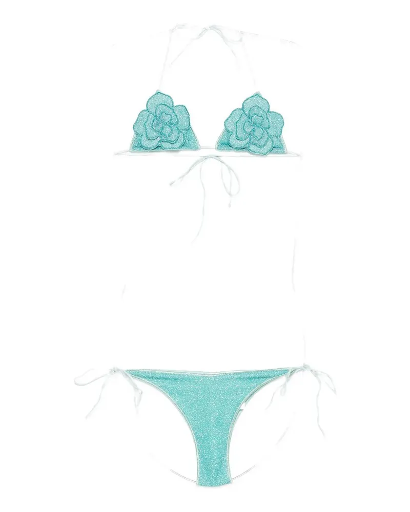 Oséree Lumiere Flower Kini Grün
