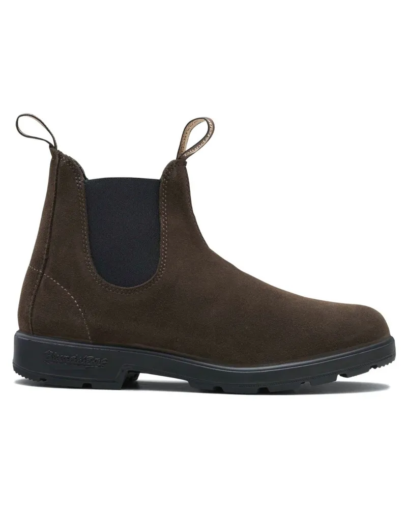 BLUNDSTONE 2410 Brown Suede Boots Braun