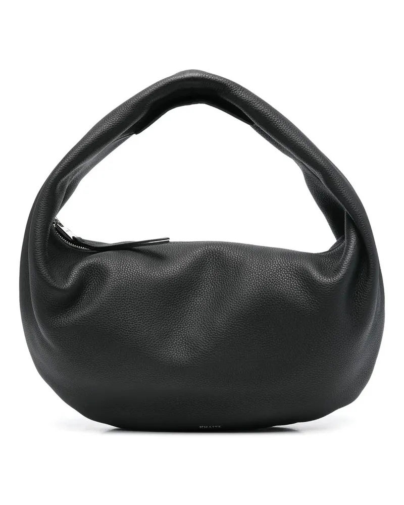 KHAITE Olivia Hobo Medium Schwarz