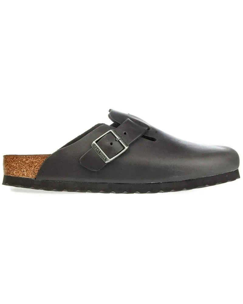 Birkenstock Boston Oiled Leather 059463 Schwarz