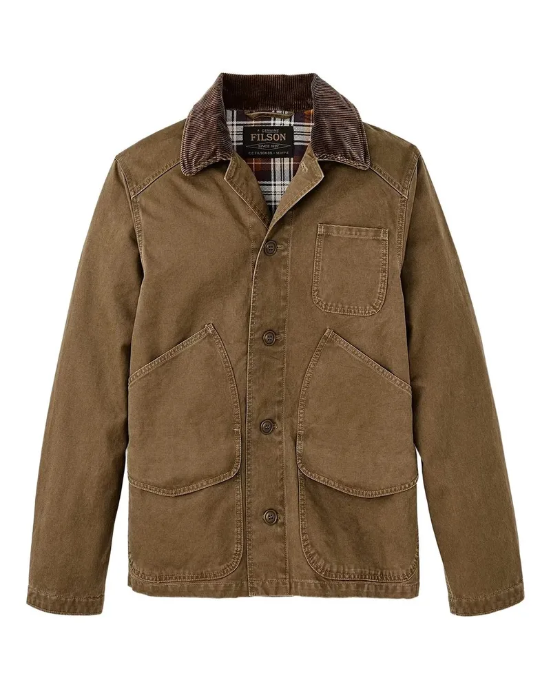Filson Canvas Outfitter Jacket Braun