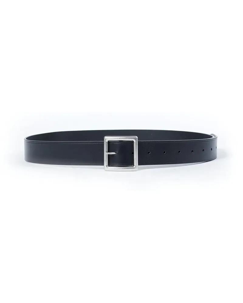 Ann Demeulemeester Iklil 3,5 cm Belt Schwarz