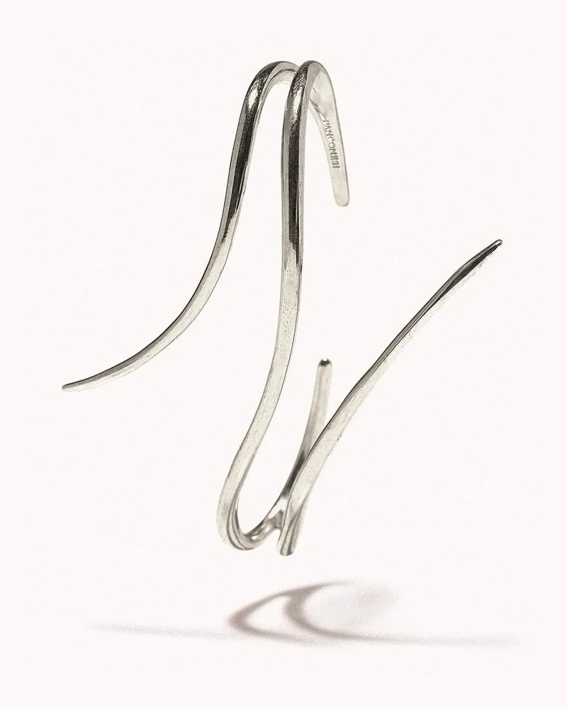 PANCONESI Ritorto Hand Bracelet Silber