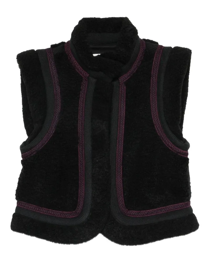Antik Batik Sally Gilet Schwarz