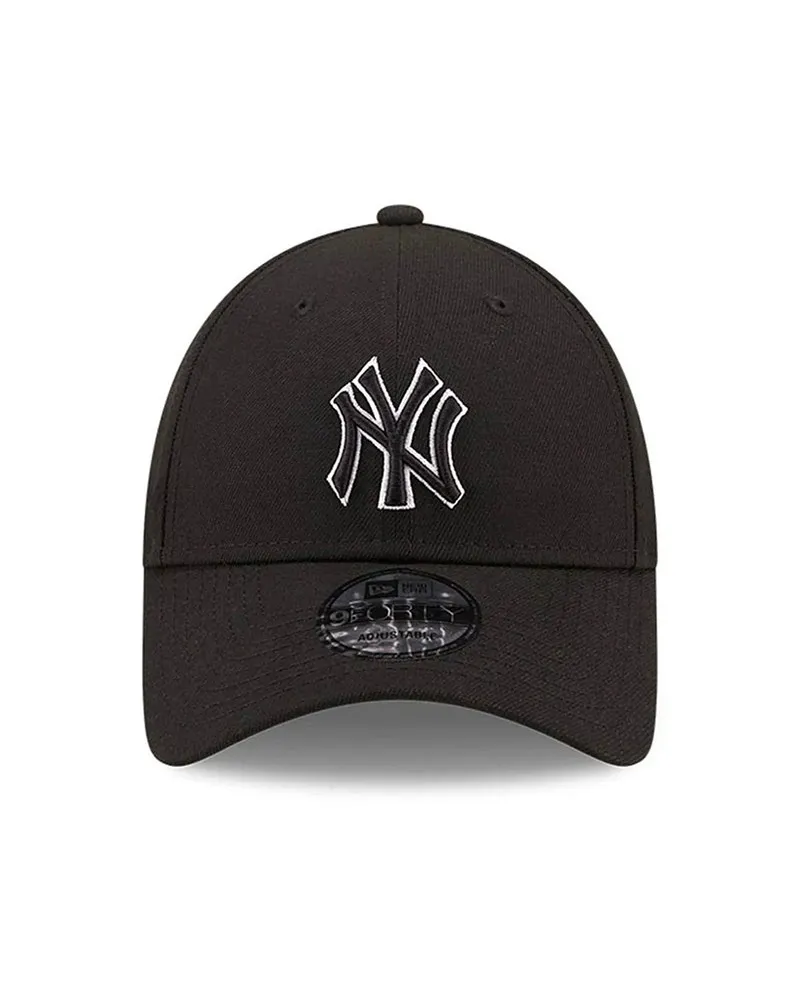 New Era 9forty ny Yankees Pop Outline 60184647 Schwarz