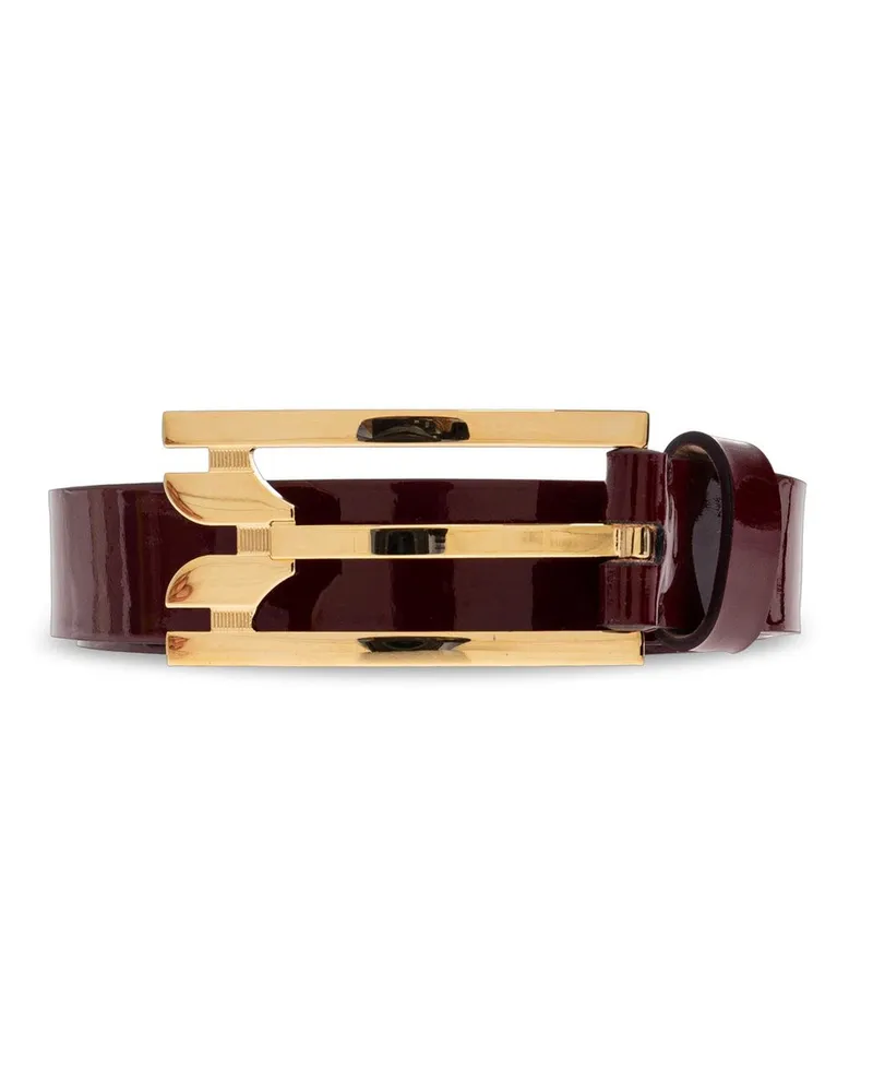 Victoria Beckham Regular Pin-buckle Belt Violett