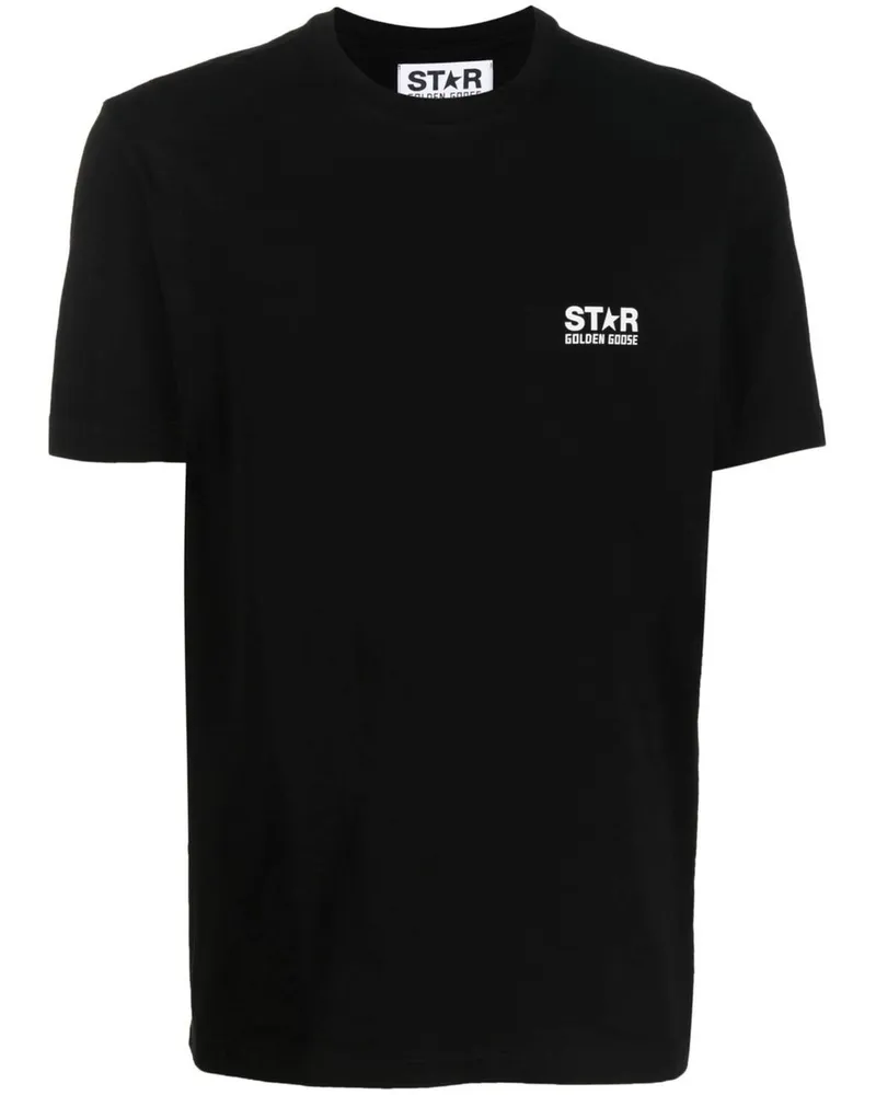 Golden Goose Star M`s Regular T-Shirt / Logo/ Großer Stern Rücken/ Tafel Gmp01220p00087980203 Mehrfarbig