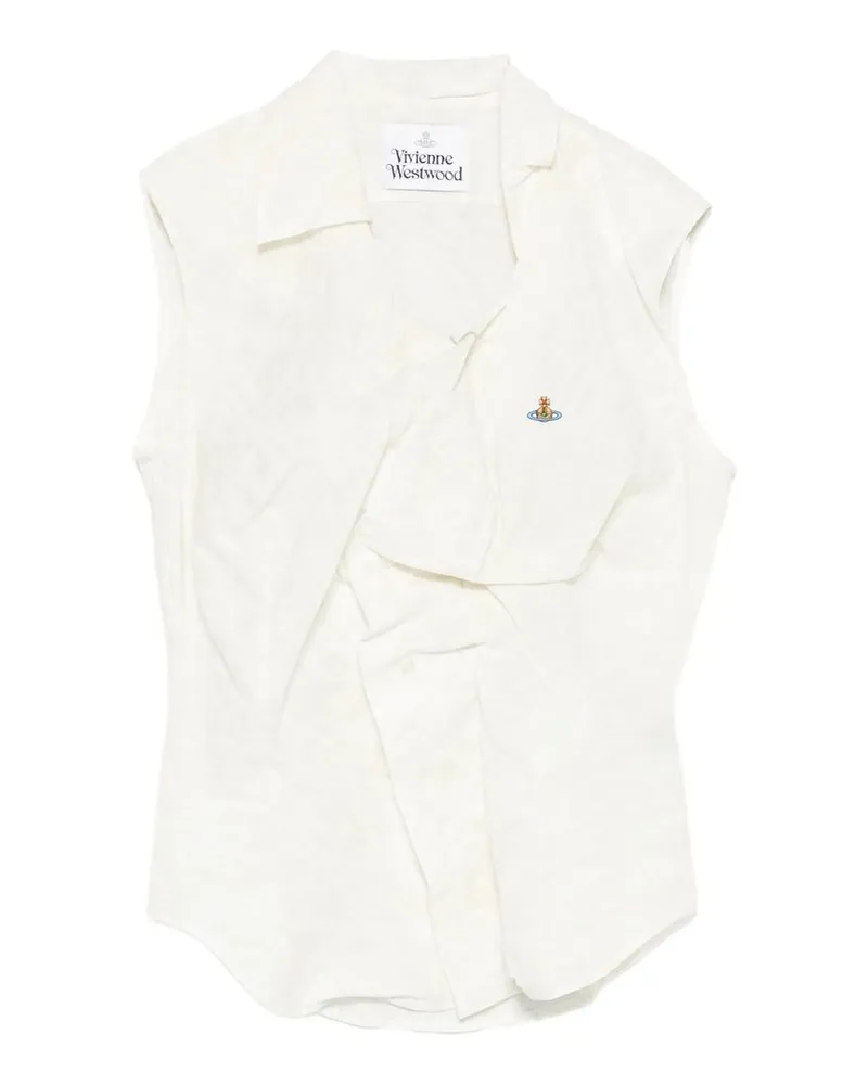 Vivienne Westwood ss Drunken Shirt Weiß