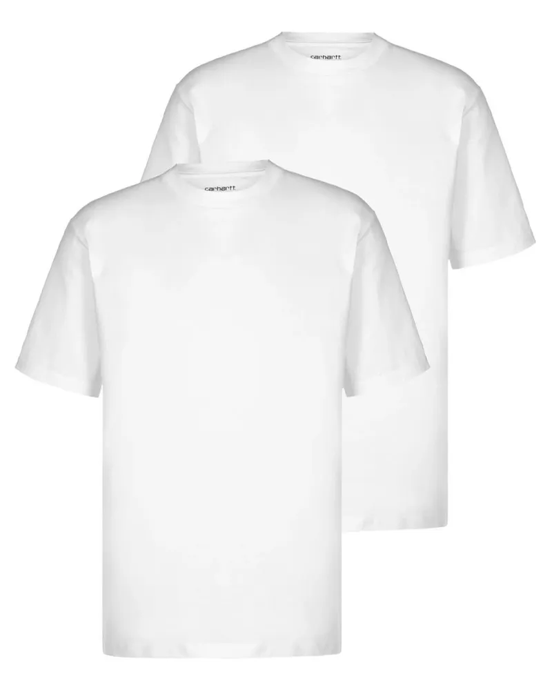 Carhartt WIP Standard Crew Neck T-shirt Weiß