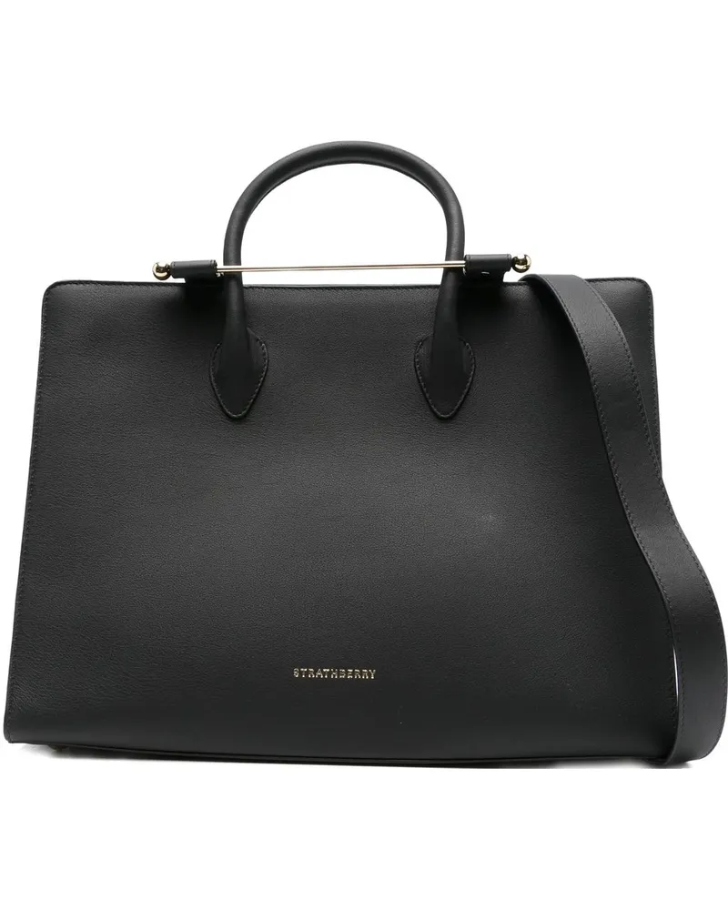 Strathberry Tote (re) Leather Black Schwarz