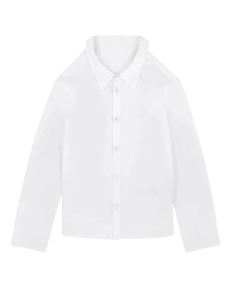 Maison Margiela Long-sleeved Shirt Weiß